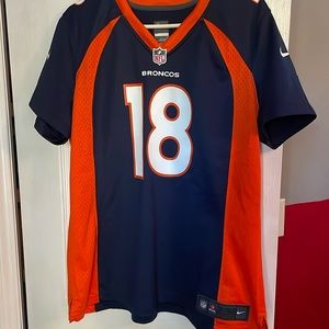 Boys NFL Jersey- Denver Broncos Payton Manning #18 XL Nike On Field